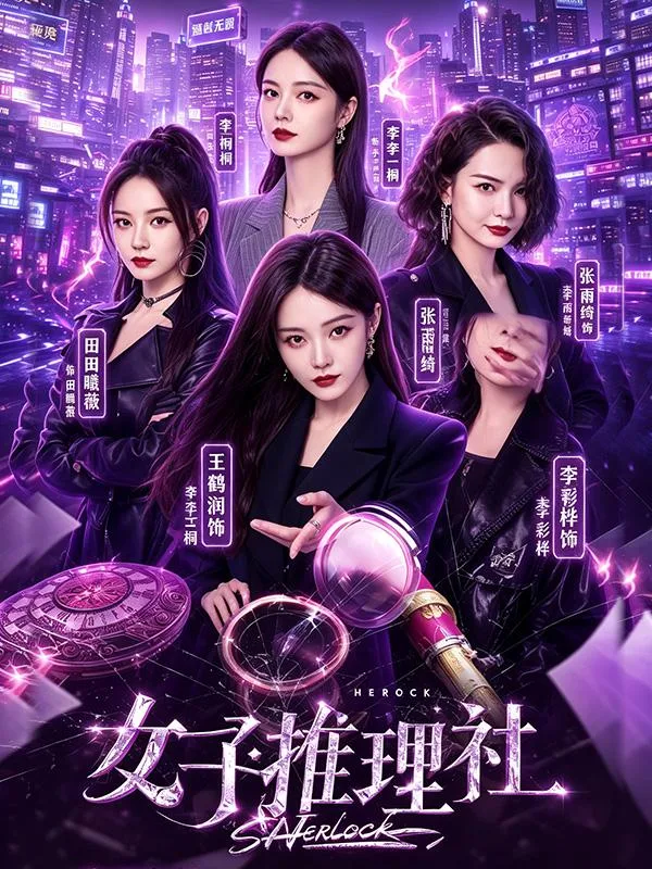 女子推理社 探案名場面高能反差大秀 極品紅顏動人風韻